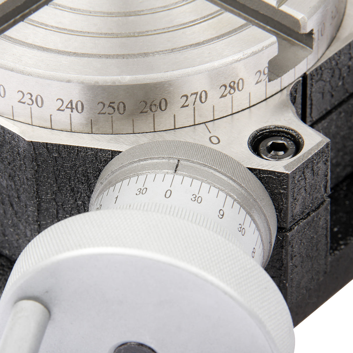 Kaka Industrial MTSK-4 Mini Series Rotary Table,4" Rotary Table with set of clamps