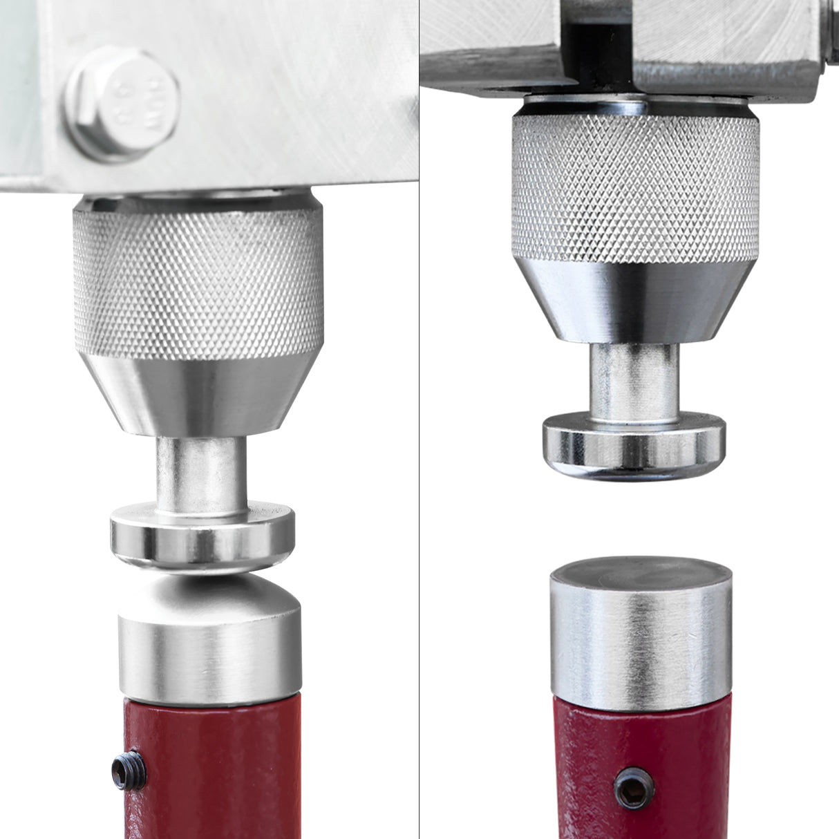 KAKA INDUSTRIAL Pneumatic Planishing Hammer, 24" Throat Depth, Air Powered Metal Shaping Tool with 9 Anvils for Auto Body Repair, Metal Crafting & Sculpting, Benchtop English Wheel Alternative PPH-24