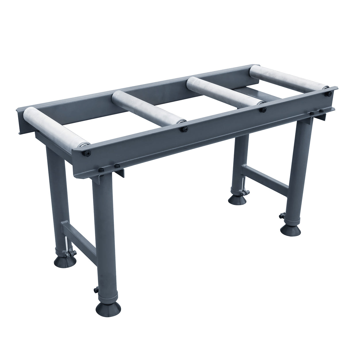 Kaka RB-365 Stands and Supports Heavy-Duty 4 Roller Table 1,300 lbs Capacity