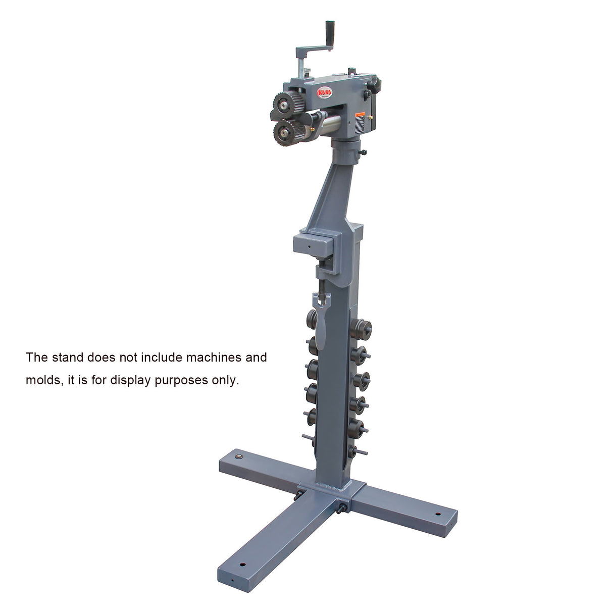 KAKA INDUSTRIAL RM08 Bead Roller Stand with Die Storage Stand only; bead roller not included, 31.5 in working height