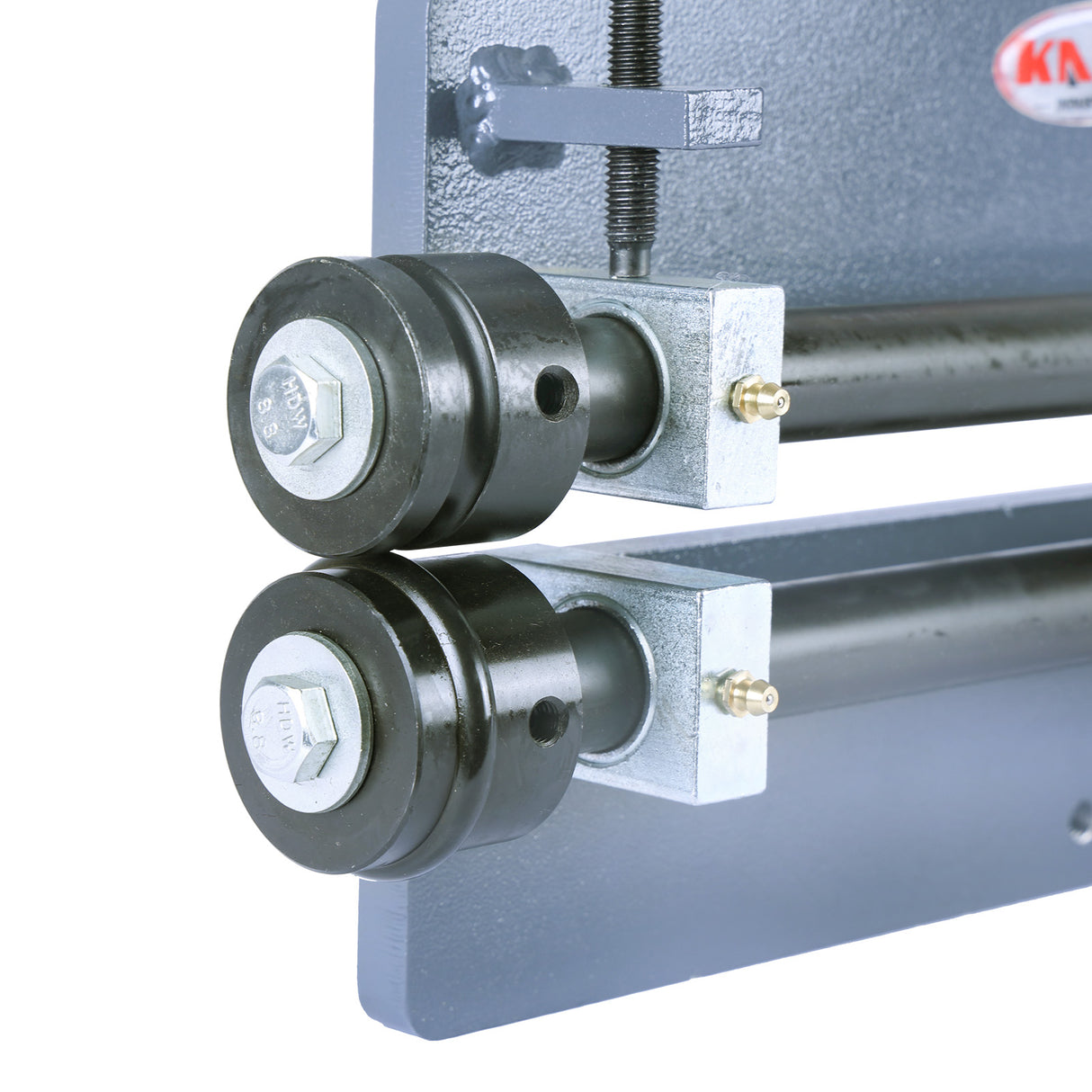 KAKA RM-12 Metal Ball Belt Set of 6 Dies,Bead Roller Kit,Generous 12 inch Throat Industrial Cast-Iron Metal Beads Roller,18 Gauge Sheet Metal Rotary Forming Machine