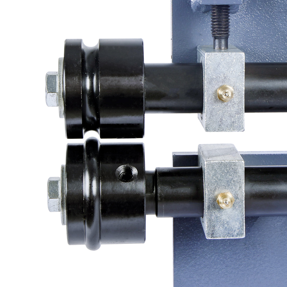 Kaka Industrial RM-18 Metal Ball Belt Set of 6 Dies,Bead Roller Kit,Generous 18 inch Throat Industrial Cast-Iron Metal Beads Roller,18 Gauge Sheet Metal Rotary Forming Machine