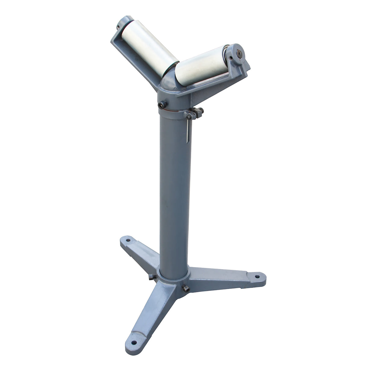 Kaka RV-1100 Stands and Supports, Pipe Stand V Head Roller Super Duty Adjustable 24-3/8 Inch to 43-1/4 Inch Tall