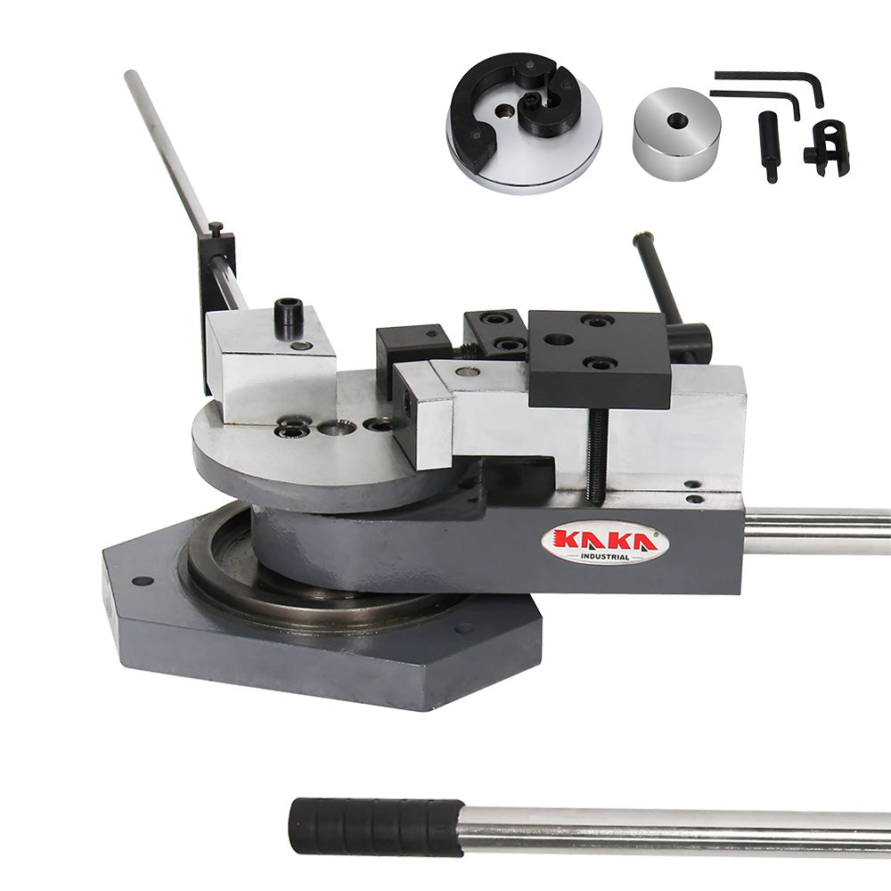 Heavy-Duty Universal Bender, High Capacity Flat Bar, Square Bar and Round Bar Metal Bender, Combination of Scroll, Radius and Angle Bending, Metal Scroll Bender Metal Bender SBG-40
