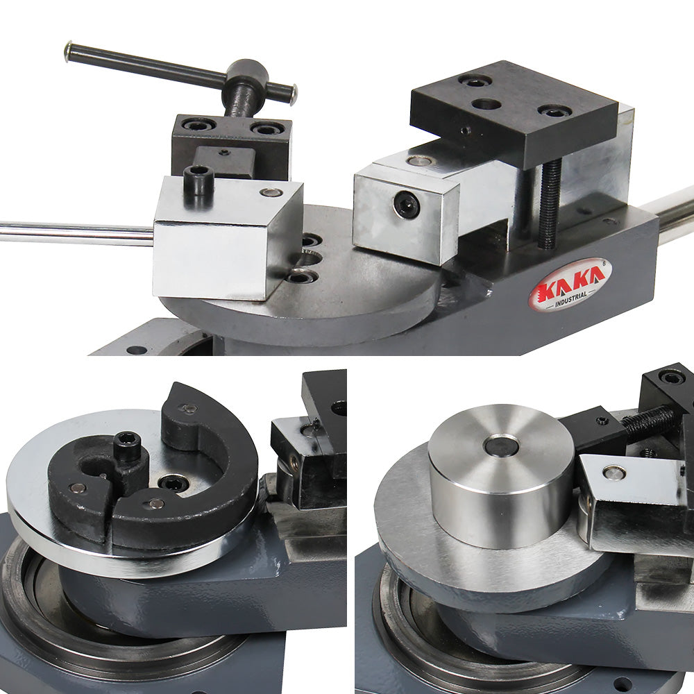 Heavy-Duty Universal Bender, High Capacity Flat Bar, Square Bar and Round Bar Metal Bender, Combination of Scroll, Radius and Angle Bending, Metal Scroll Bender Metal Bender SBG-40