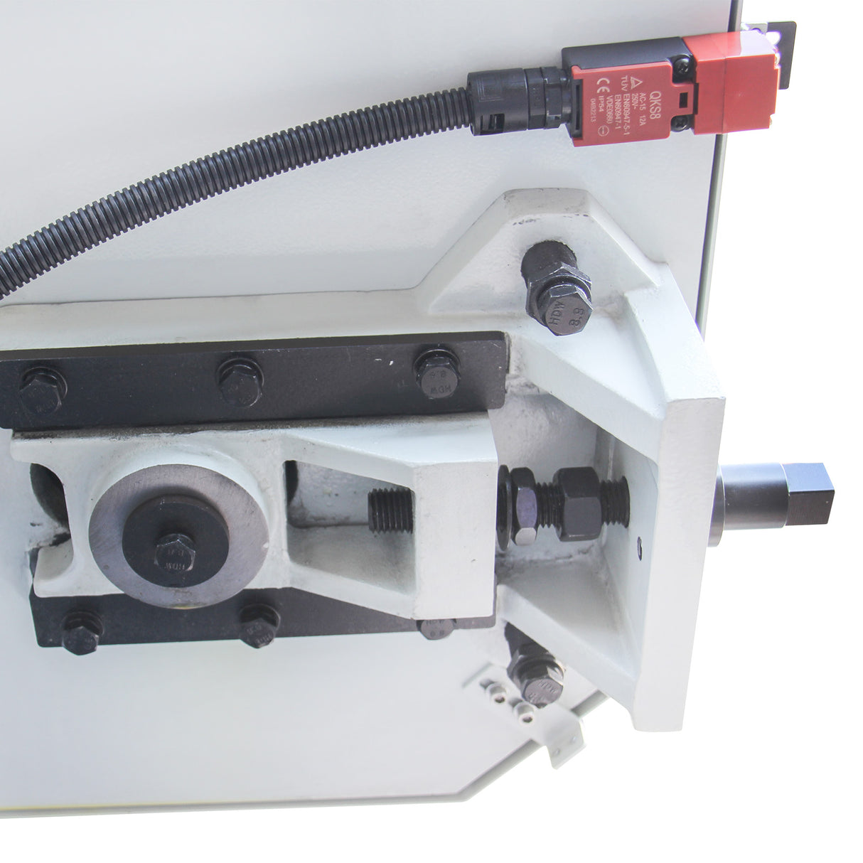 Metal Horizontal Band Saw,Double Column Band Saw, Hydraulic downfeed control, Max cutting capacity 11 inch with 230V 3PH motor TBK-11