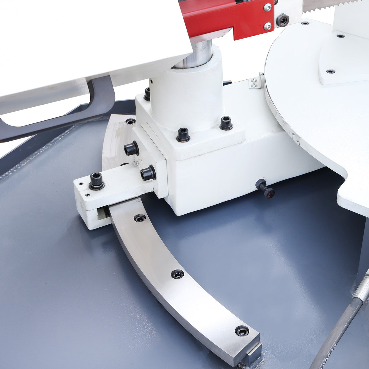 Metal Horizontal Band Saw,Double Column Swivel Head Band Saw, Hydraulic downfeed control with variable Cutting speed, Max cutting capacity 11 inch with 230V 3PH,TBK-11A