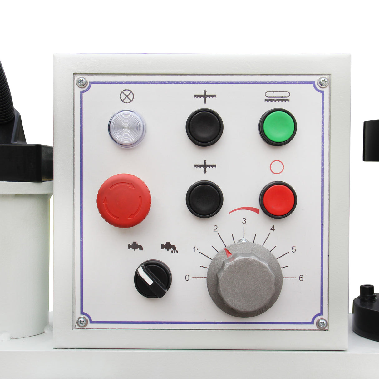 Metal Horizontal Band Saw, Double column horizontal band saw,7.87”x7.87” cutting capacity ,vertical lifting ,Metal Bandsaw with working light, high & low blade speed, Runs on 230v-60HZ-3PH TGK-08