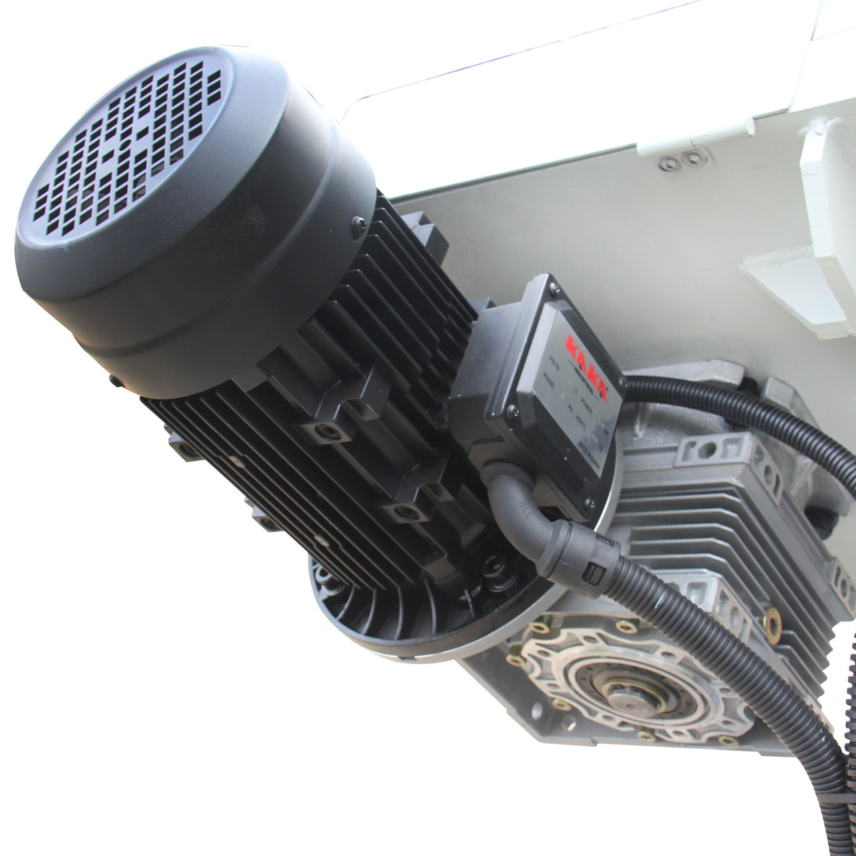 Metal Horizontal Band Saw, Double column horizontal band saw,7.87”x7.87” cutting capacity ,vertical lifting ,Metal Bandsaw with working light, high & low blade speed, Runs on 230v-60HZ-3PH TGK-08