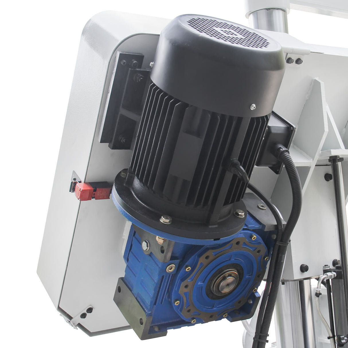 Kaka Industrial TGK-16 Double column horizontal band saw, Max cutting capacity 15.7 inch, vertical lifting, high stability. Cutting speed adopts hydraulic control, 230V 60HZ 3PH