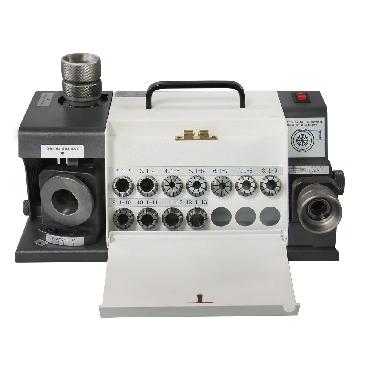 Drill bit 3-13mm Sharpener and Grinder 11 Collects Drill Grinding Machine Portable Grinding Sharpening Machine CNC Router Bit Sharpener TX-Z13