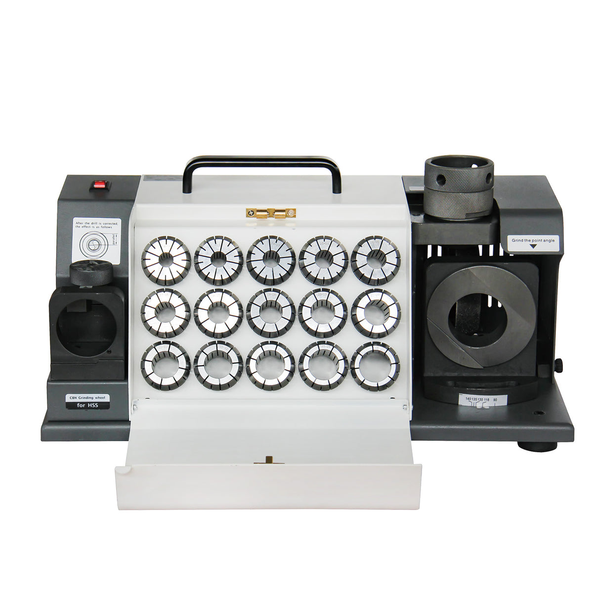 Kaka Industrial TX-Z26 Drill bit 13-26mm Sharpener and Grinder 13 Collects Drill Grinding Machine Portable Grinding Sharpening Machine CNC Router Bit Sharpener