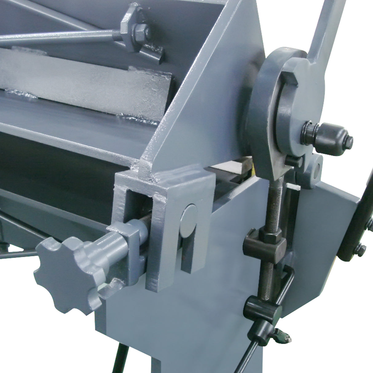 KAKA INDUSTRIAL Sheet Metal Brake, 49-Inch Box and Pan Brake, Industrial-Grade Sheet Metal Bender Machine,12-Gauge Mild Steel Capacity Pan and Box Brake, 0-135 Degree Adjustable W-4812