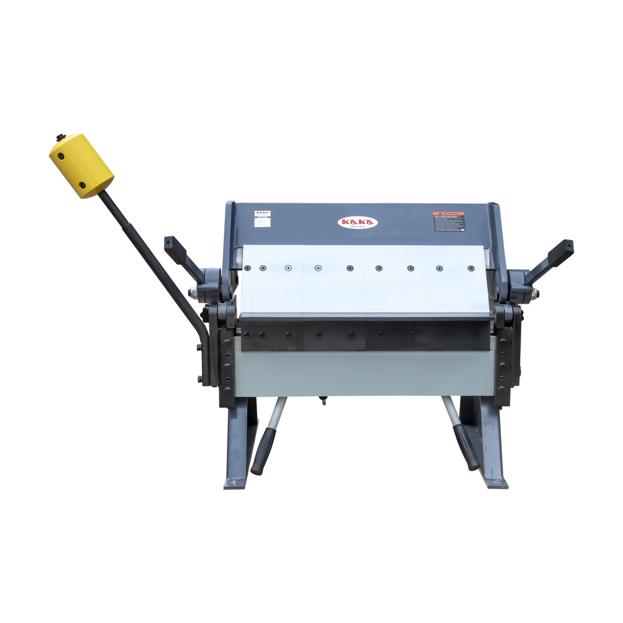 Ultra 24 inch Box and Pan Brake, 3-Segment Fingers Sheet Metal Brake with Precision Gap Control & Rear Stops, Bends 16 Gauge (1.5mm) Mild Steel,3.35" (85mm) Max Box Depth XW-2416