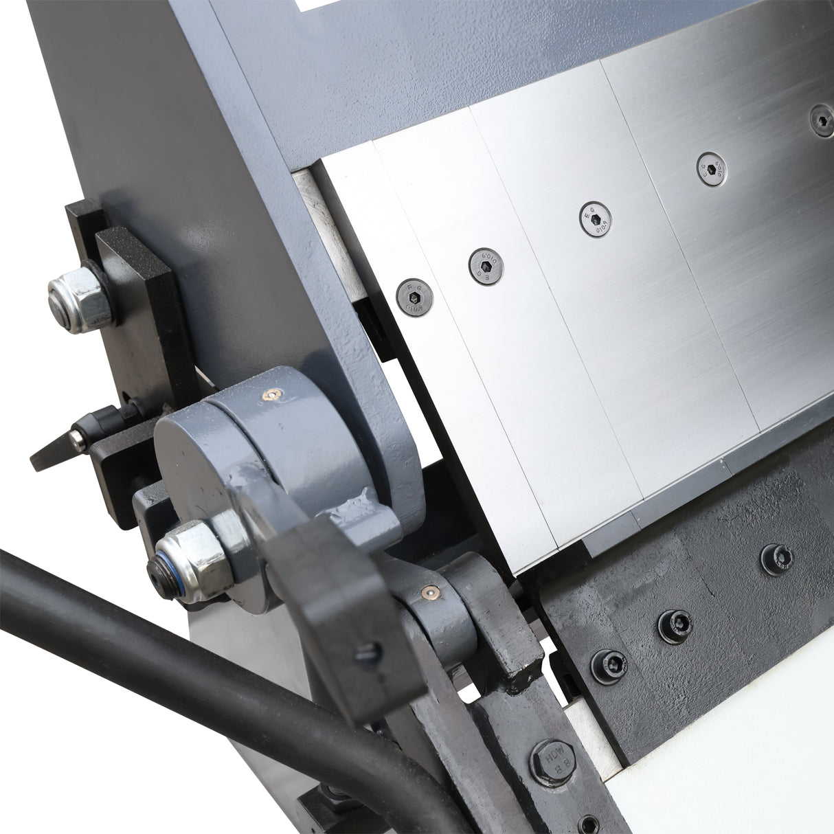 Ultra 24 inch Box and Pan Brake, 3-Segment Fingers Sheet Metal Brake with Precision Gap Control & Rear Stops, Bends 16 Gauge (1.5mm) Mild Steel,3.35" (85mm) Max Box Depth XW-2416