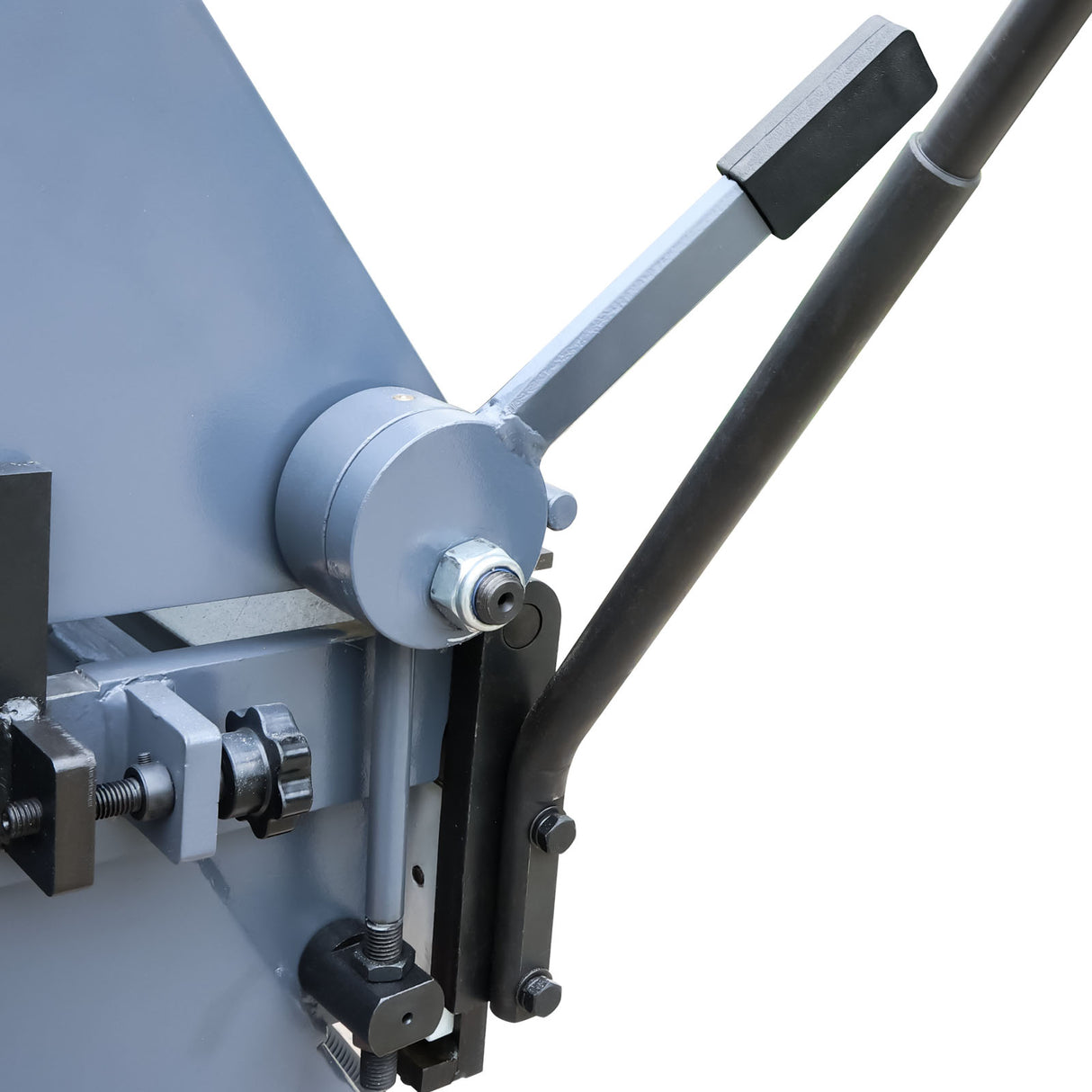 Ultra 48 inch Box and Pan Brake, 16 Gauge (1.5mm) Mild Steel Capacity, 3-Segment Finger Design with Precision Knob Adjustment & Rear Stops,3.35" (85mm) Max Box Depth XW-4816