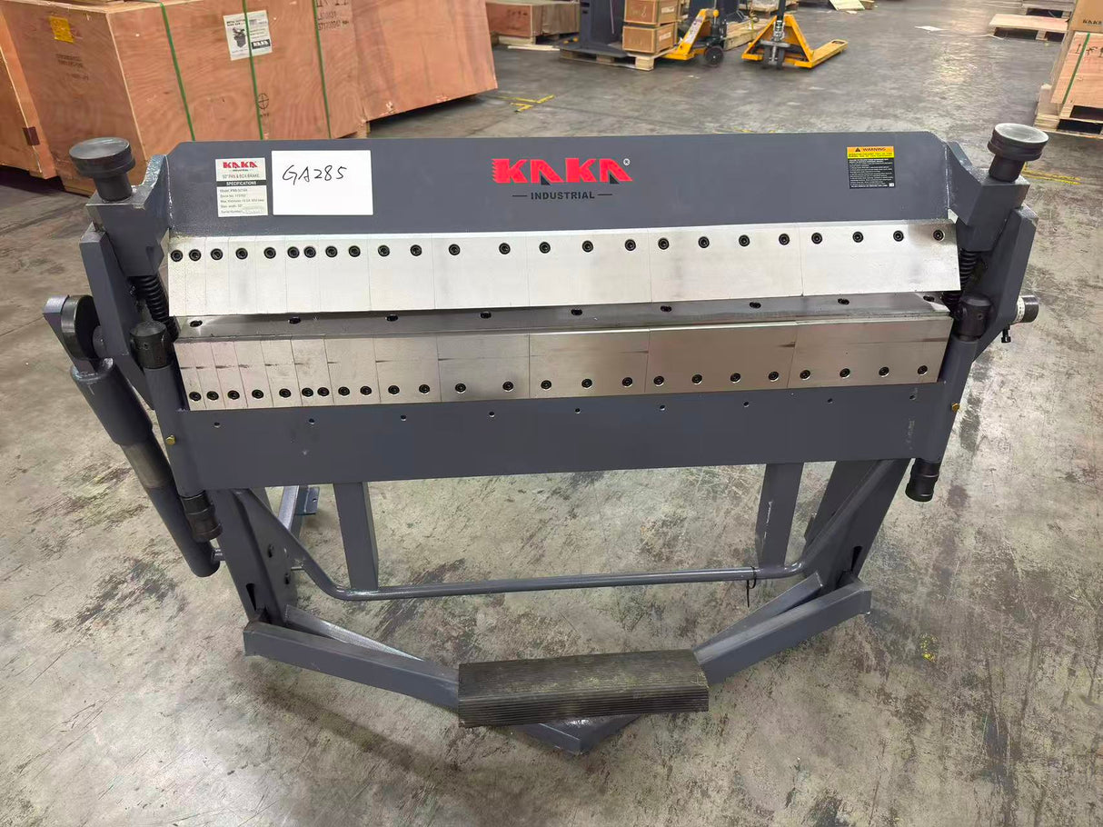 (Not Brand New) Pan and Box Brake Foot Clamp,50-Inch Max Clamping Bar Lift 1.9 Inch, Max Box Depth 2 Inch, Folding Angle 0-135 Degree, Sheet Metal Folding Machine,PBB-5014A