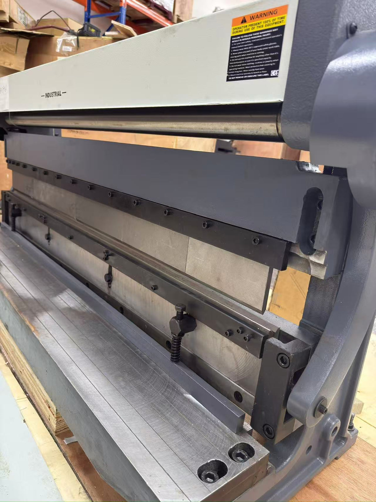 (Not Brand New) Sheet Metal Brakes, Shears and Slip Roll Machine, 52 INCH High Efficiency, 16 Gauges Shear Brake Roll Combination, Versatility, Solid Construction, 3-IN-1/5216
