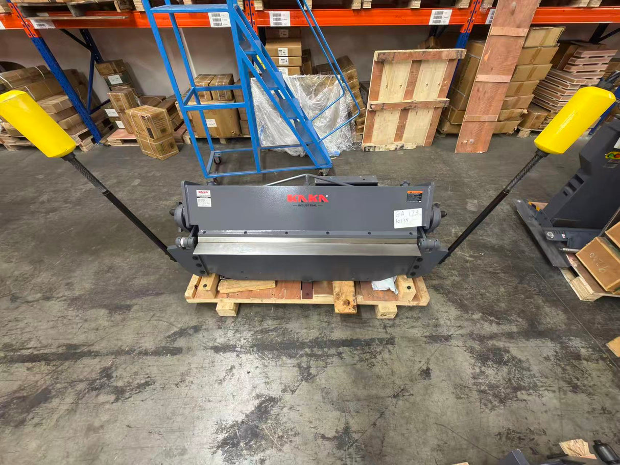 (Not Brand New) KAKA industrial 48-Inch Heavy Duty Sheet Metal Straight Brake W-4812T