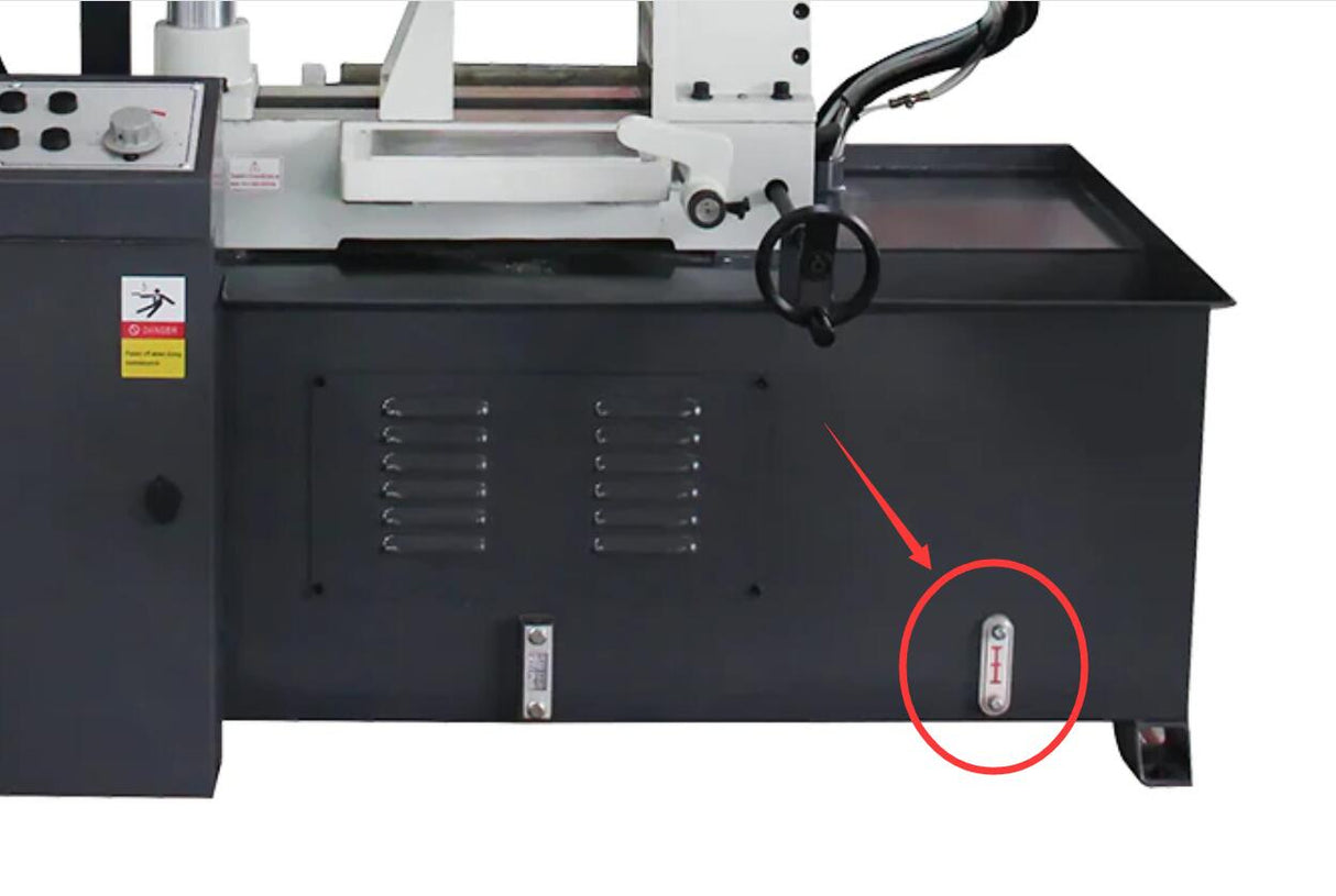 Part# cooling fluid glass for Kaka Industrial TGK-14/TGK-16 Double column horizontal band saw