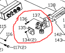 137# Front adjustment seat or BS-712N