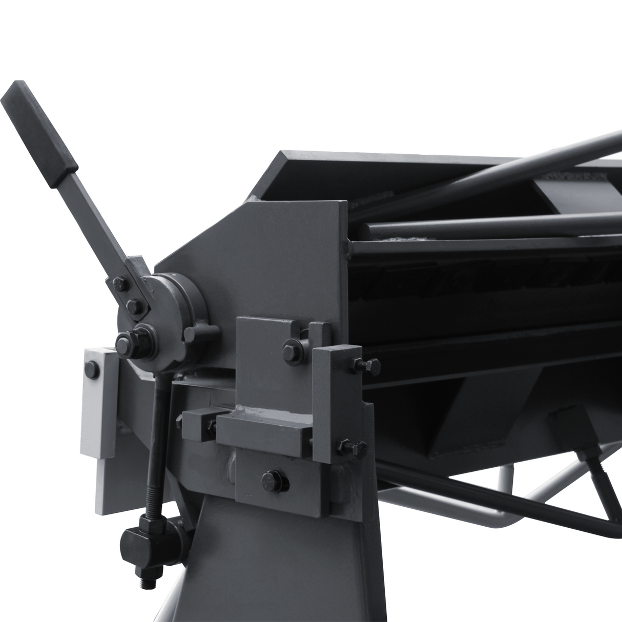 Sheet Metal Brake, 50-Inch Box and Pan Brake, 16-Gauge Capacity Metal Break, 4-Inch Box Depth Adjustment Press Brake, 5/8-Inch Beam Pan and Box Brake Machine BP-1650