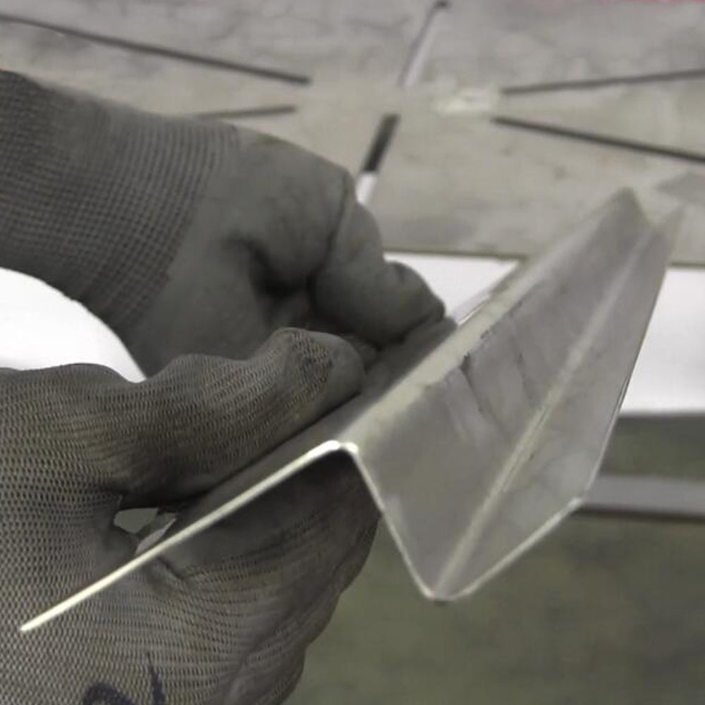 KAKA INDUSTRIAL Sheet Metal Brake, 49-Inch Box and Pan Brake, Industrial-Grade Sheet Metal Bender Machine,12-Gauge Mild Steel Capacity Pan and Box Brake, 0-135 Degree Adjustable W-4812