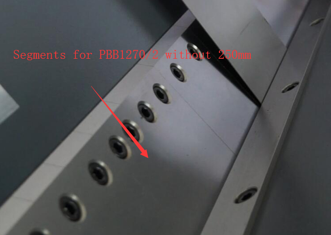 Segments for PBB-5014 without 250mm