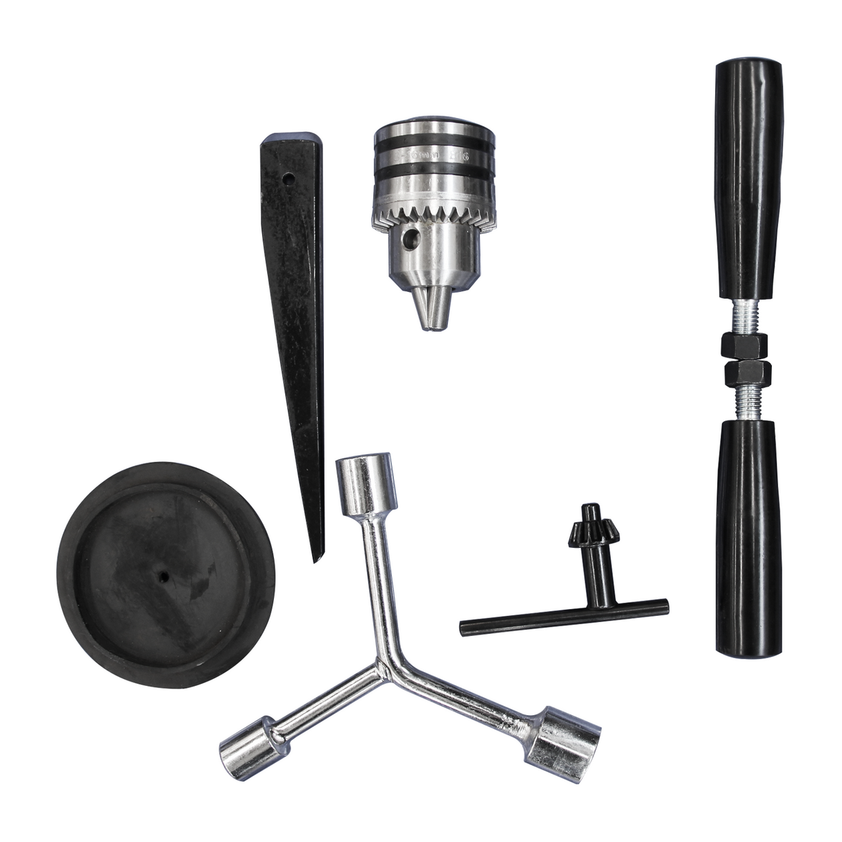 KAKA INDUSTRIAL Variable Speed Bench Drill Press,GD-25B 0.9kW 220V 3-Phase, 8-Speed (130-3200 RPM), Cast Iron Benchtop, 25mm Max Drilling, MT3 Taper