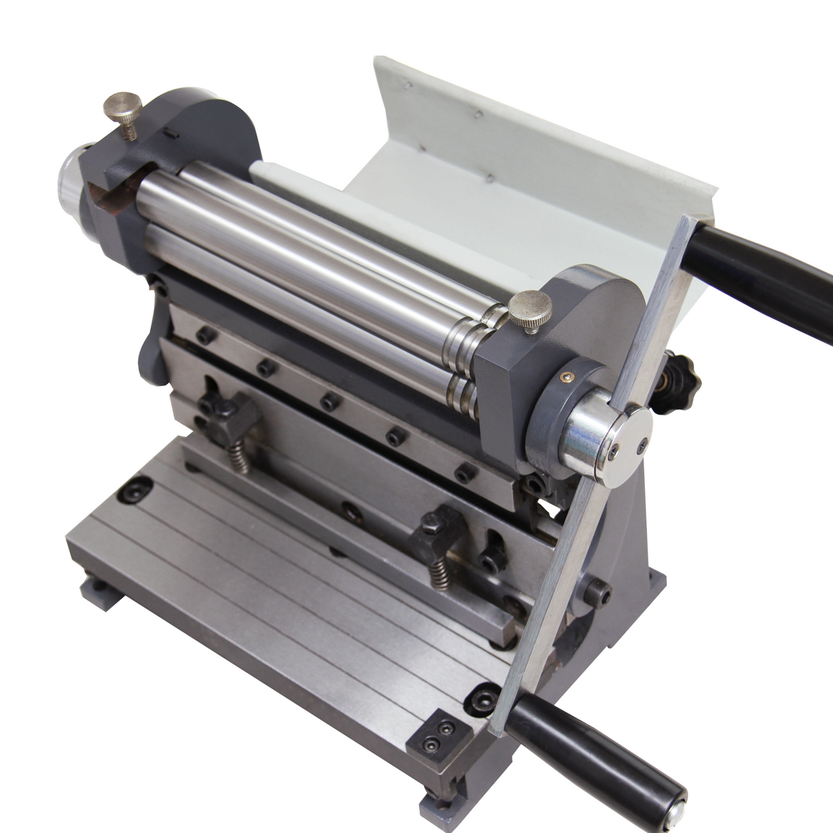 Shears and Slip Roll Machine,Brake Shear Roll Machine, 8-Inch Combination Sheet Metal Brake, Shear Press Brake 20-Gauge Capacity, 3-In-1/8