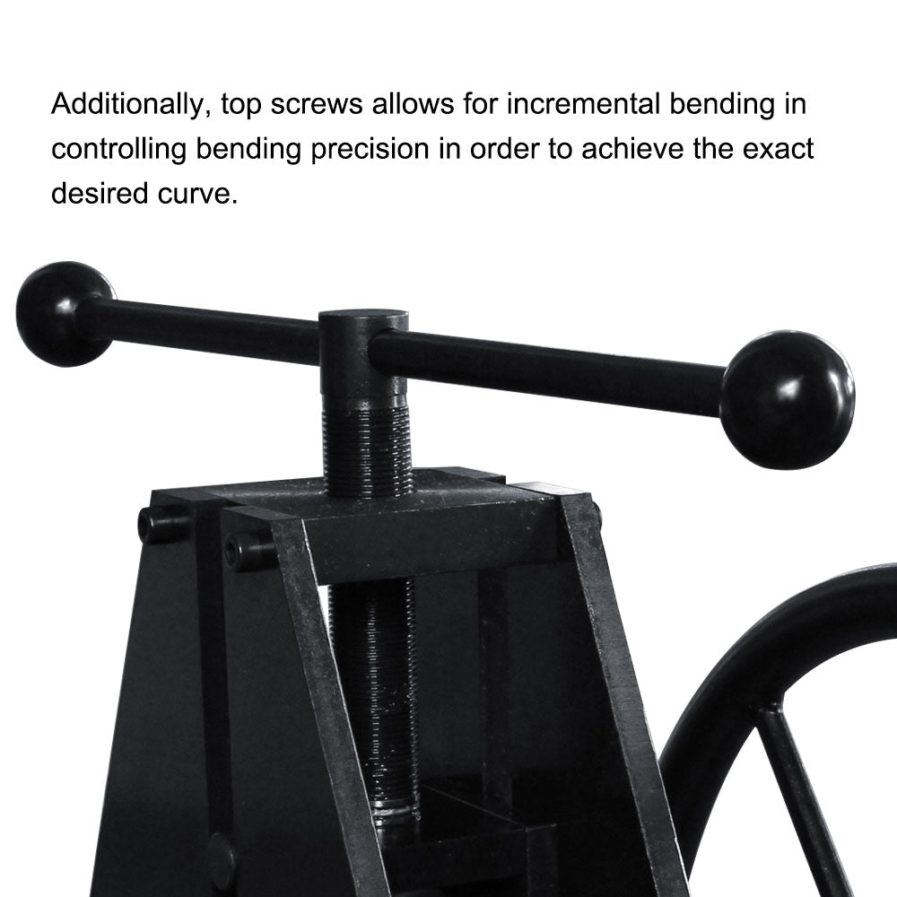 Tube Pipe Roller Bender, High Precision Tube Pipe Bender,WITHOUT Any rollers TR-50L