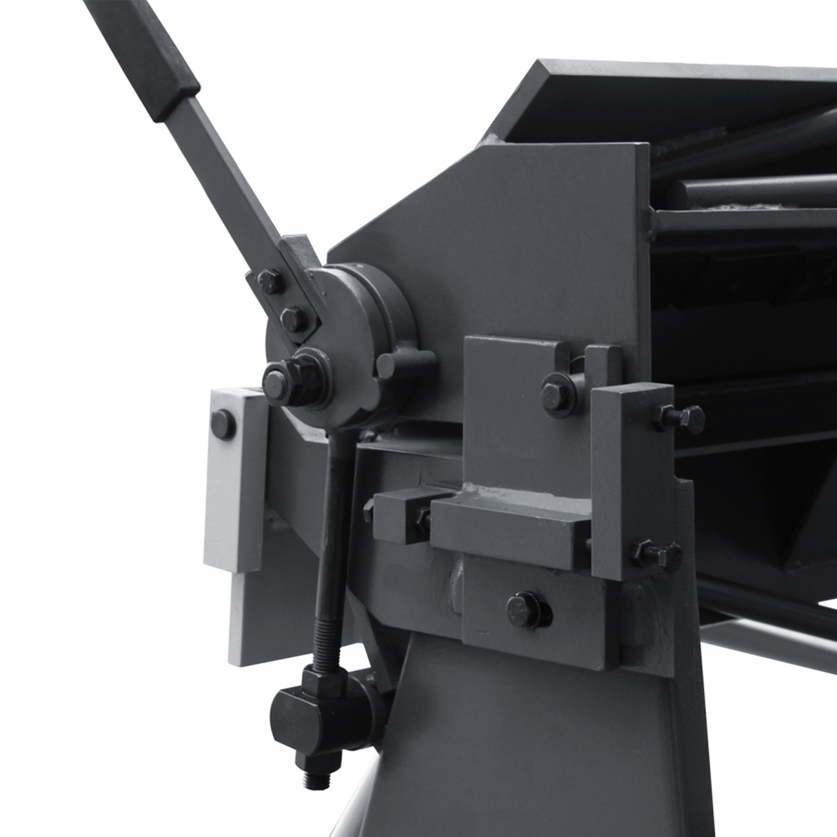 Sheet Metal Brake, 50-Inch Box and Pan Brake, 16-Gauge Capacity Metal Break, 4-Inch Box Depth Adjustment Press Brake, 5/8-Inch Beam Pan and Box Brake Machine BP-1650