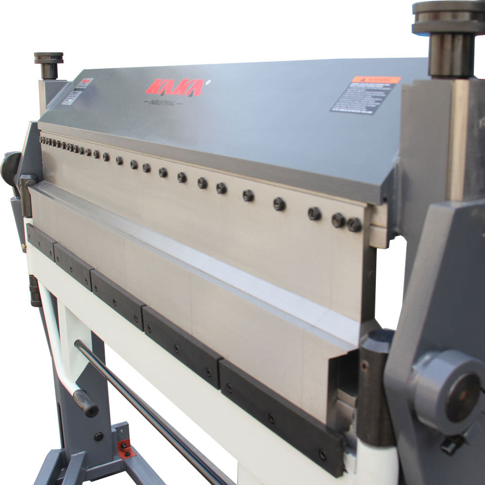 Pan and Box Brake Foot Clamp,40-Inch Max Clamping Bar Lift 1.77 Inch, Max Box Depth 2 Inch, Folding Angle 150 Degree, Sheet Metal Folding Machine PBB-4014/3SH