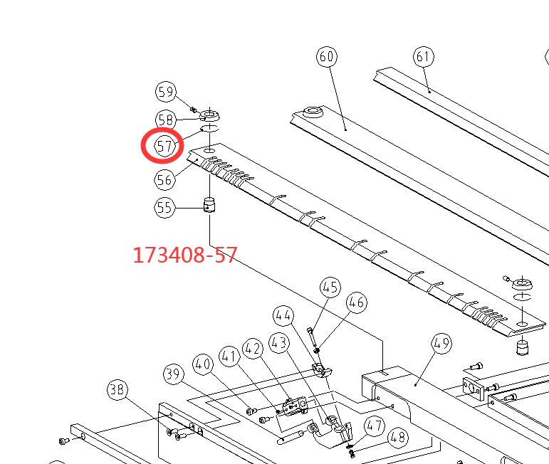 57# Spring for EB-4816M