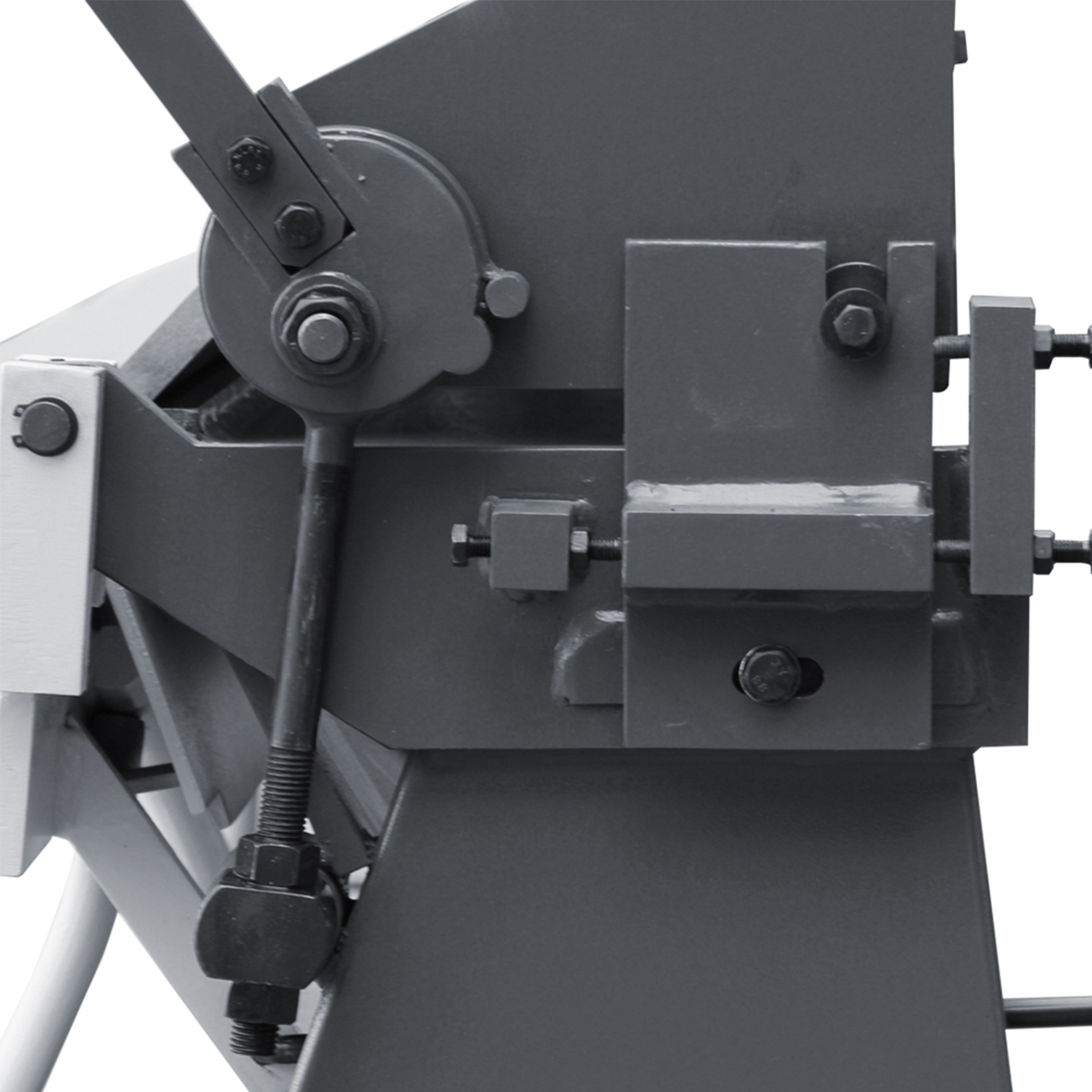 Sheet Metal Brake, 50-Inch Box and Pan Brake, 16-Gauge Capacity Metal Break, 4-Inch Box Depth Adjustment Press Brake, 5/8-Inch Beam Pan and Box Brake Machine BP-1650