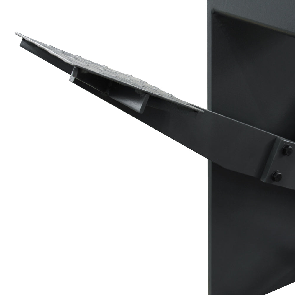 8' Foot Stomp Shear Solid Construction High Precision Sheet Metal Foot Shear Q01-9818B, 18 Gauge Mild Steel Capacity