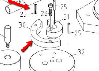 Spare parts for SBG-40