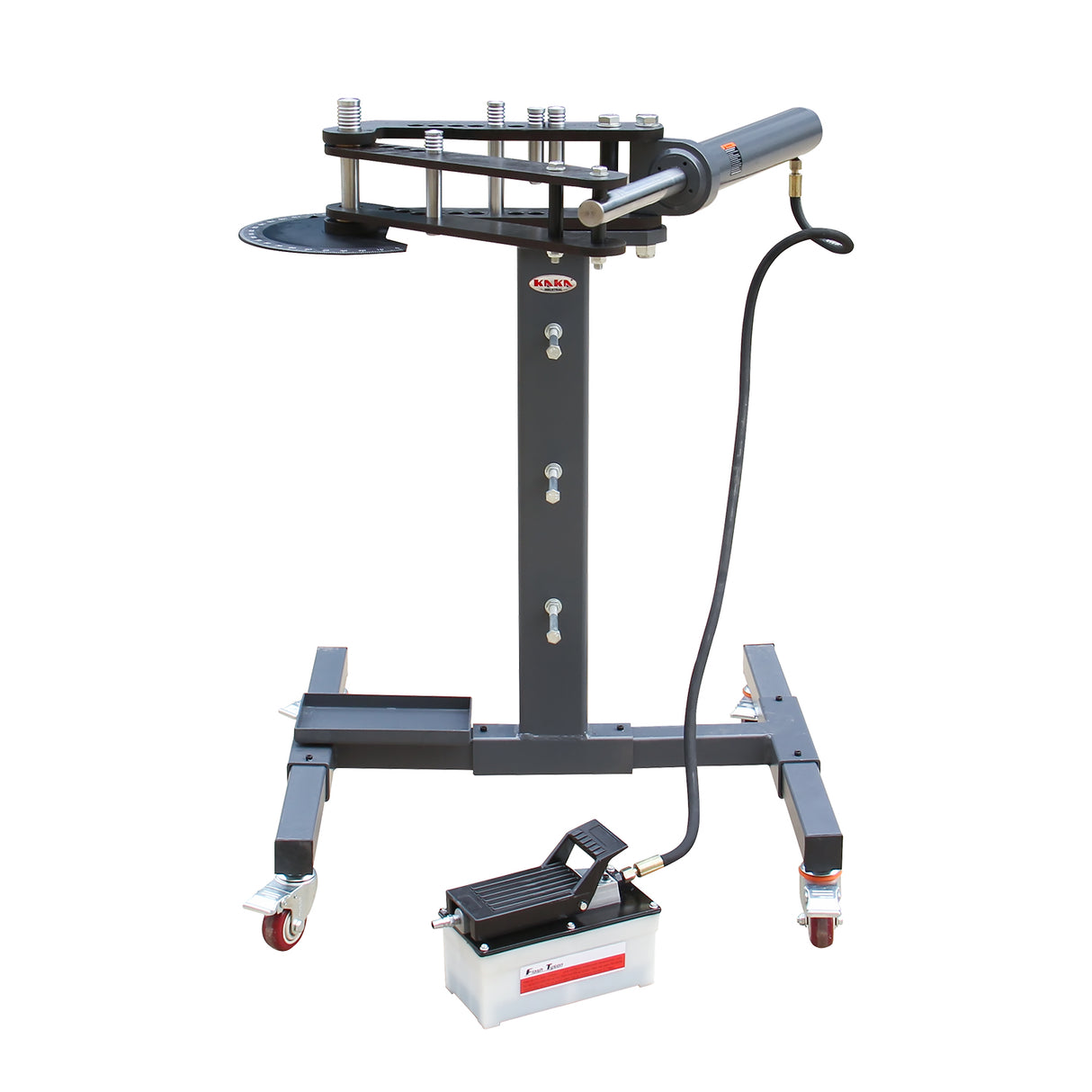 Kaka Industrial TB-3B Air Hydraulic Power 10 Ton Tube Bender for Roll Cage & Exhaust Pipe Bender,12 Inch stroke cylinder General Tube Bender