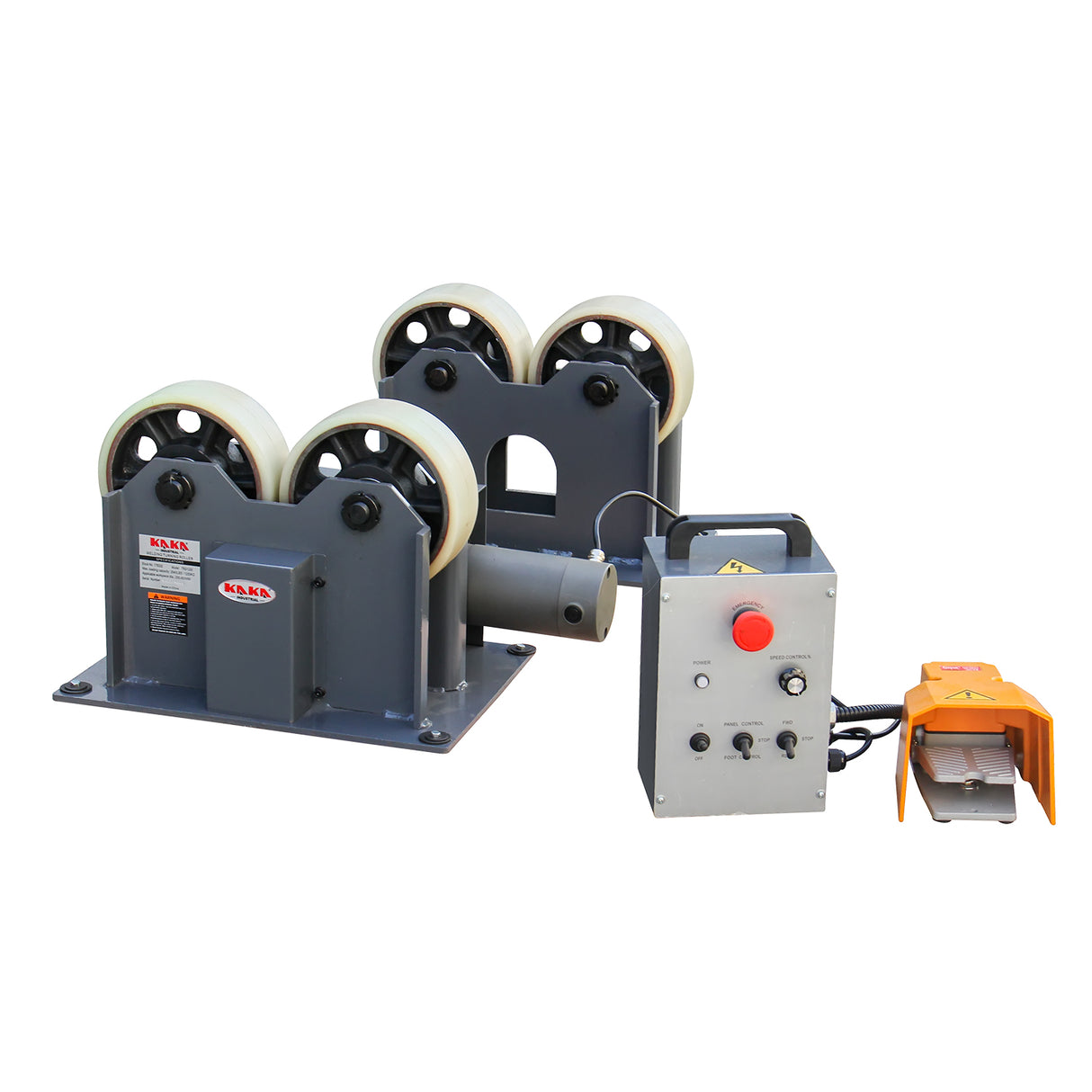 Welding Turning Rolls, 2650lb Capacity Electric Pipe Roller, 0.78-31 Inch Adjustable Diameter Motorized Positioner for Tank and Pipeline Fabrication, 220V TRS-1200