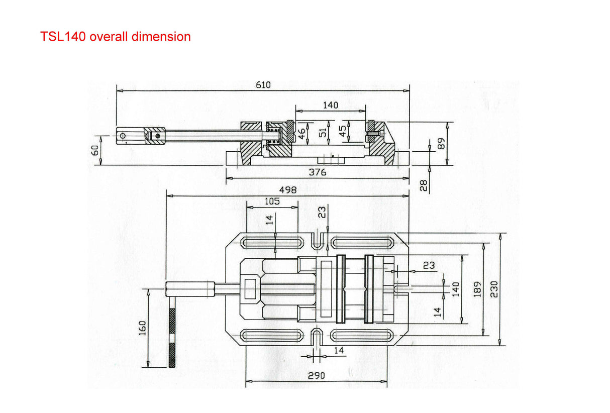 Drill Press Machine Vise