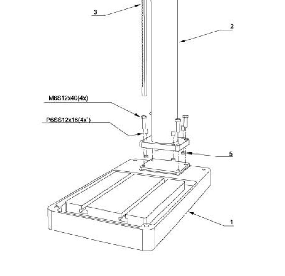Spare parts for Gear head Drilling GD-25
