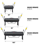 KAKA Industrial W-10012A Heavy-Duty Pan and Box Brake, 12-Gauge Mild Steel, High Versatility and Durability Sheet Metal Box Pan Brake