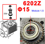 Spare parts #236 Gear shaft for Band Saw BS-912GR