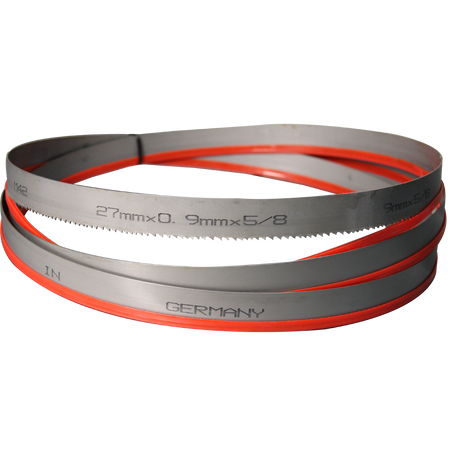 KAKA INDUSTRIAL Blade for BS1018B 129"x1"x.035" (3280x27x0.9mm) Bi-Metal Material M42 Grade Metal Cutting Band Saw Blades