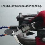 Manual Tube Bender, 2" Max Capacity, Pipe Bender for Exhaust, Roll Cage, Bull Bar - Heavy Duty Floor Standing Bender with Ratchet Lever & Degree Indicator (Dies Sold Separately) TB-3