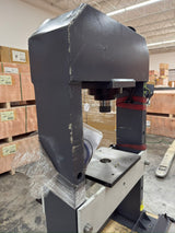(Not Brand New) KAKA INDUSTRIAL Heavy Duty Electric Hydraulic Shop Press, Electric Pump H-Frame Shop Press with Gear pump, 50 ton Frame Capacity, 8.6 in Stroke 220V Single phase HP-50 (Copy)