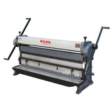 KAKA Industrial 3-IN-1/5216 52INCH Sheet Metal Brake, High Efficiency, 16 Gauges Shear Brake Roll Combination, Versatility, Solid Construction, Sheet Metal Brakes, Shears and Slip Roll Machine
