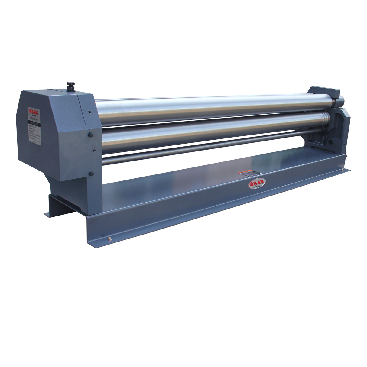 KAKA INDUSTRIAL 51-Inch Slip Roll Machine, 14-Gauge Steel Bending Capacity, Rear Axle Lifting, W01-5116A Metal Roller, Sheet Metal Round Bending, Two Removable Rollers Included