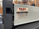 (Not Brand New) KAKA INDUSTRIAL 52-Inch Shear Press Brake 20-Gauge(0.035 Inch) Capacity, Combination Sheet Metal Brake,Shears and Slip Roll Machine for Shear Bending Rolling, Brake Shear Roll Machine 3-In-1/5220