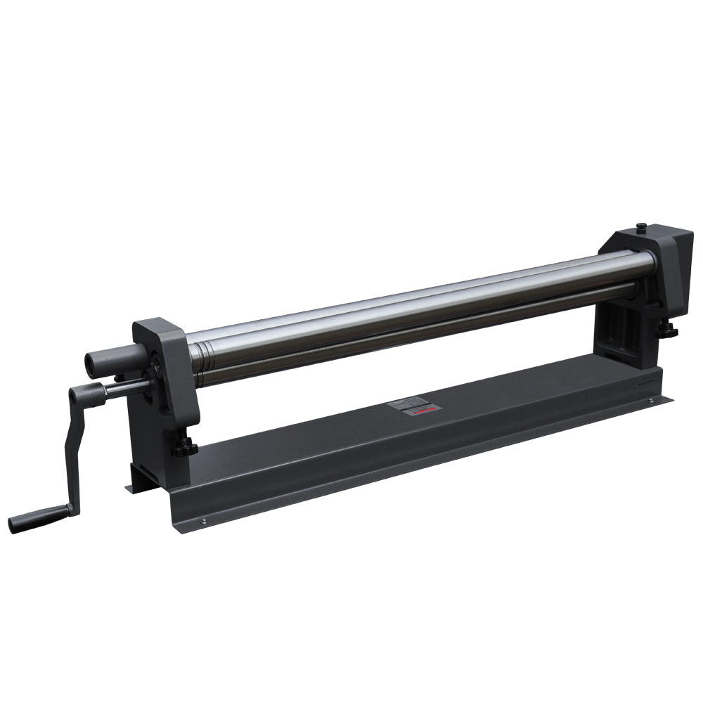 Sheet Metal Slip Roll, 39.4 in, 22 Ga 2 in rollers with wire grooves for cones and cylinders KAKA INDUSTRIAL W01-4022